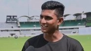 Nahid Rana, Bangladesh's Rising Pace Sensation, Exudes Confidence Ahead of IND vs BAN Test Series (Watch Video)