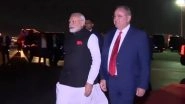 PM Narendra Modi Emplanes for New York From Philadelphia Airport; To Address Indian Diaspora, Attend UN &lsquo;Summit of the Future&rsquo;
