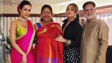 Is Anil Mehta Malaika Arora’s Real or Stepfather? Netizens Debate Age Difference Between Actress and Her Father; Know the Family Details Here