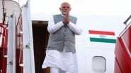 PM Modi Gujarat Visit: Prime Minister Narendra Modi to Lay Series of Development Works; Participate in Investor's Meet on September 16