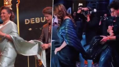 IIFA Awards 2024: Shah Rukh Khan’s Gentlemanly Gesture For Rani Mukerji Wins Hearts! Video of King Khan’s Similar Act For Wife Gauri Khan Goes Viral – WATCH