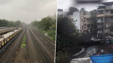 Mumbai Rains Today: Rain Makes Comeback in City Offering Major Respite, Netizens Share Videos of Showers