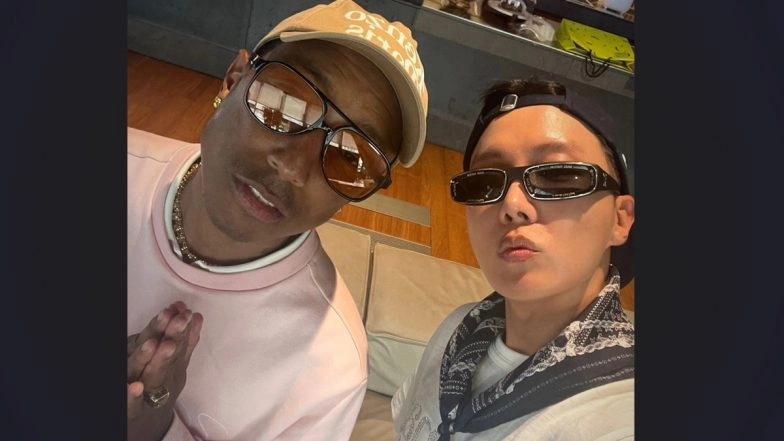 BTS J-Hope&rsquo;s Pics With Pharrell Williams Face Backlash, ARMY Trends #HYBEDivestFromZionism Over Israel-Palestinian Conflict