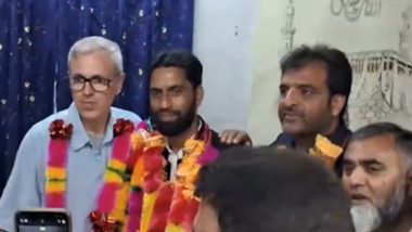 Jammu and Kashmir Assembly Elections 2024: Awami Ittehad Party’s Pulwama Candidate Mohammad Iqbal Sofi Joins National Conference, Urges People To Support NC-Congress Alliance