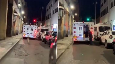 Truly a Man’s Best Friend! Loyal Dog Chases Ambulance Carrying His Ailing Owner, EMS Staff Lets the Pet In, Viral Video Melts Hearts Online