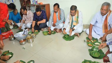 Nuakhai 2024: Union Minister Dharmendra Pradhan Celebrates Nuakhai Festival in Sambalpur, Extends Wishes to Farmers