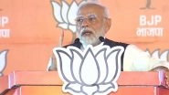 PM Narendra Modi Slams State Government for &lsquo;Sacrificing Jharkhand&rsquo; for Vote Banks, Highlights Bangladeshi Infiltration Issue During Parivartan Maharally in Hazaribagh (Watch Video)