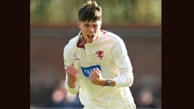 Michael Vaughan’s Son Archie Picks Up a Six-Wicket Haul During Somerset vs Surrey County Championships 2024–25 Match (Watch Video)