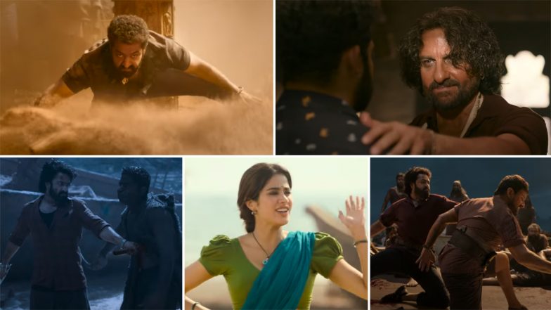 ‘Devara – Part 1’ Trailer: Jr NTR and Saif Ali Khan Set the Stage for an Unforgettable Adventure Packed With Action, Drama and Epic Battles! (Watch Video)