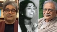 Lata Mangeshkar 95th Birth Anniversary: Gulzar and Vishal Bhardwaj Join Hands To Remaster &lsquo;Shauq Khwab Ka&rsquo; Sung by the &lsquo;Queen of Melody&rsquo; (Watch Video) &emsp;