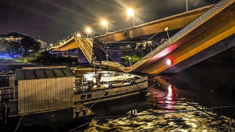 Bridge Collapses in Eastern Germany, Disrupting Traffic Though No One Was Hurt