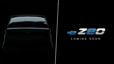 Mahindra e-ZEO Introduced: Mahindra Last Mile Mobility Announces New Commercial Electric Four-Wheeler on World EV Day 2024, To Launch on October 3 (Watch Video)