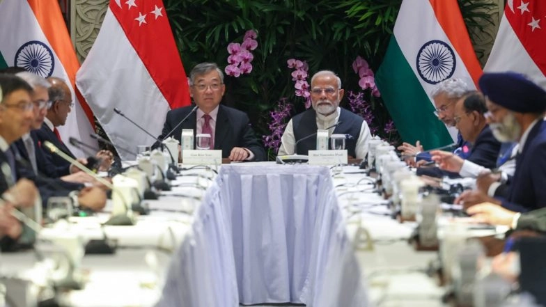 PM Modi in Singapore: India, Singapore Sign 4 MoUs During PM Modi’s Visit to Country