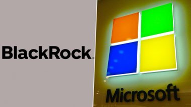 Microsoft and BlackRock To Launch USD 30 Billion AI Investment Fund for Data Centres and Energy Projects