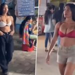 Fashion or Obscenity?: Woman Roams Chappan Market in Bra and Denim for Instagram Reels In Indore, Apologises After Viral Video Draws Backlash