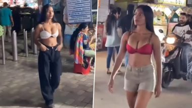 Fashion or Obscenity?: Woman Roams Chappan Market in Bra and Denim for Instagram Reels In Indore, Apologises After Viral Video Draws Backlash