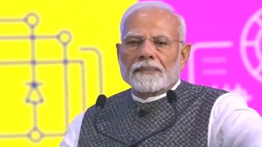 SEMICON 2024: PM Narendra Modi Pitches India to Chip Makers, Talks of Supply Chain Resilience (Watch Video)