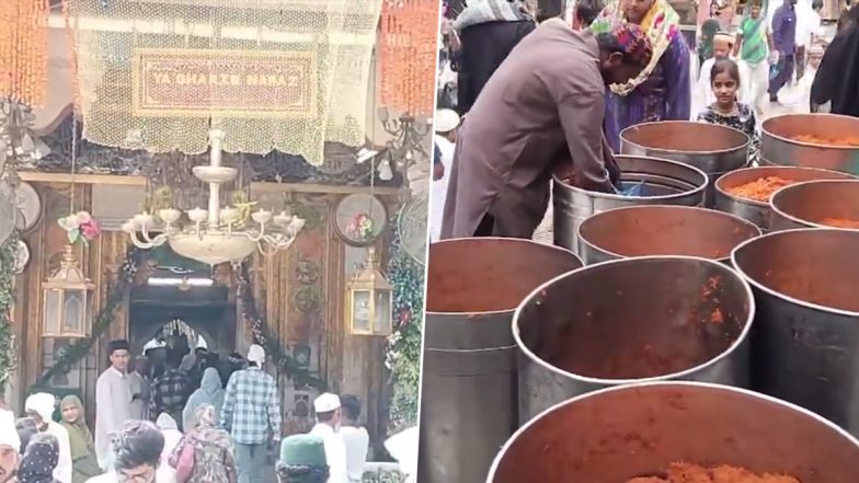 PM Modi Birthday 2024: Dargah Sharif To Cook 4,000 Kg of Sweet Rice in 37-Foot-Wide Pot To Celebrate Prime Minister Narendra Modi’s 74th Birthday in Ajmer (Watch Video)