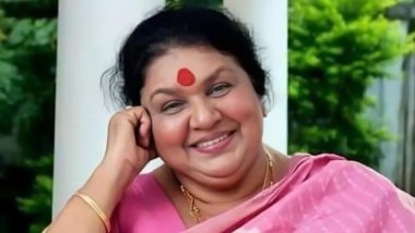 Kaviyoor Ponnamma Dies at 79 Due to Age-Related Ailments; Veteran Malayalam Actress Was Most Popular for Playing ‘Mother’ Roles