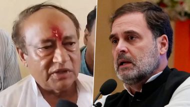 Laxman Singh on Rahul Gandhi’s Remarks in US: Congress Leader Takes a Jibe at LoP, Says ‘Atal Bihari Vajpayee as Leader of Opposition Never Criticised India on Foreign Soil’ (Watch Video)