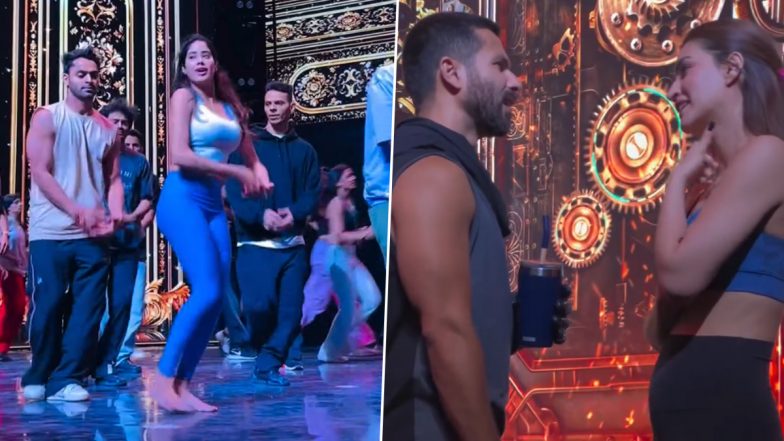 IIFA Awards 2024 Inside Videos: Kriti Sanon, Shahid Kapoor and Janhvi Kapoor’s Dance Rehearsal Session For the Mega Event in Abu Dhabi - WATCH  