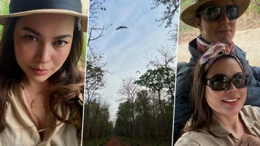 Randeep Hooda and Lin Laishram Explore Tadoba-Andhari Tiger Reserve; Actress Shares Thrilling Adventure Photos on Insta