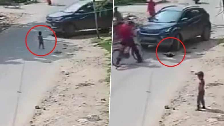 Jaipur: 3-Year-Old Toddler Dies After Being Run Over, Driver Arrested; Disturbing CCTV Footage Surfaces