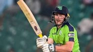 IRE vs SA 2nd T20I 2024: Ireland&rsquo;s Ross Adair Chooses Between Century in Win Over South Africa and Rugby Career