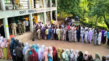 Jammu and Kashmir Assembly Elections 2024: Second Phase of Polls Records Turnout of 57.03%, Says Election Commission