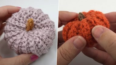 Crochet Pumpkins for Fall 2024 Decorations: How To Make Crochet Pumpkin at Home? Easy Knit Pumpkin Ideas for a Cosy Autumn Mood (Watch Videos)