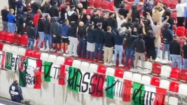 Italy Fans Turn Their Backs During Israel Anthem Before UEFA Nations League 2024–25 Match in Hungary