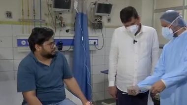 Mpox, Dengue in Delhi: AAP Leader Saurabh Bhardwaj Conducts Surprise Inspection at LNJP Hospital To Review Preparedness for Monkeypox and Dengue Infections (Watch Video)