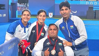 Paris Paralympics 2024: Rakesh Kumar-Sheetal Devi Clinches Bronze Medal in Para-Archery Mixed Team Compound Event