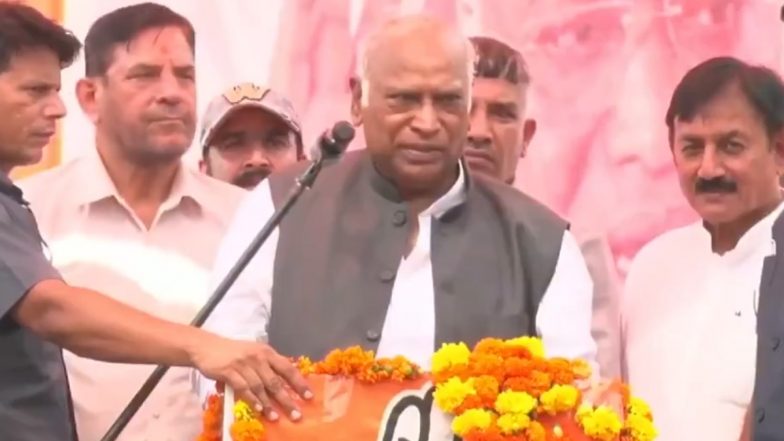 Mallikarjun Kharge Cancels Udhampur Rally After Falling Ill During Kathua Speech