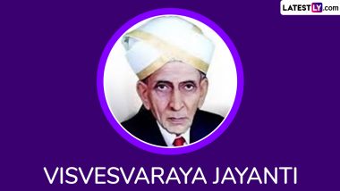 Visvesvaraya Jayanti 2024 Wishes and Happy Engineer’s Day Greetings: Send WhatsApp Messages, Images and HD Wallpapers on Sir M Visvesvaraya’s Birth Anniversary