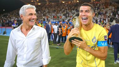 Saudi Pro League 2024–25: Cristiano Ronaldo Thanks Head Coach Luis Castro    