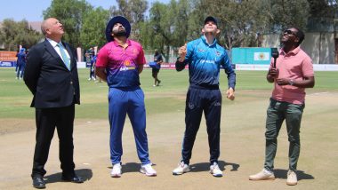 United Arab Emirates vs Namibia Live Streaming Online: Get Free Telecast Details of UAE vs NAM T20I Match in Tri-Nation Series on TV