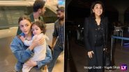 Alia Bhatt Receives Kiss From Neetu Kapoor As Baby Raha and Ranbir Kapoor Bid Farewell at the Airport (Watch Video and Pics)