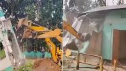 Goalpara Anti-Encroachment Drive: Local Authorities Evict 450 Families From Bandarmatha Reserve Forest Land in Assam (Watch Video)