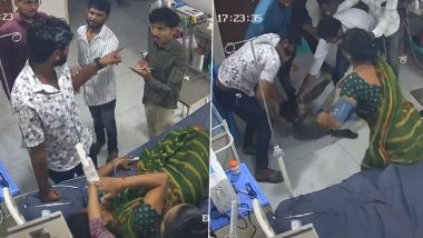 Bhavnagar Shocker: Doctor Attacked at Sihor Hospital After Request to Remove Footwear; Disturbing Video Emerges