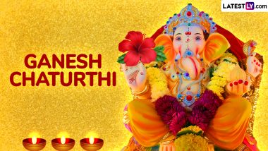 Ganesh Chaturthi 2024 Invitation Card Formats With Messages: Ganeshotsav Images and HD Wallpapers To Welcome Family and Friends for the Celebration