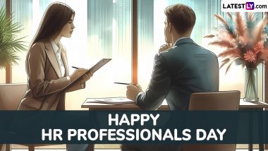 HR Professionals Day 2024 Images and HD Wallpapers for Free Download Online: Celebrate Human Resource Professionals and HR Team's Hard Work and Dedication Towards an Employee and Company