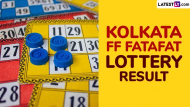 Kolkata Fatafat Result Today: Kolkata FF Result for September 10, 2024 Declared, Check Winning Numbers and Result Chart of Satta Matka-Type Lottery Game