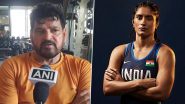 Brij Bhushan Sharan Singh on Vinesh Phogat Joining Congress: Former WFI Chief Accuses Congress of Conspiracy, Wrestler of Cheating (Watch Video)