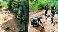 Manipur: Major Disaster Averted in Imphal East, 7 IEDs With 28.5 kg Explosives Found and Neutralised by Indian Army and Police (See Pics)