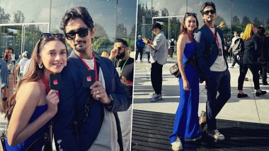 ‘Two Apple Fans on an Adventure’: Soon-To-Be Couple Aditi Rao Hydari and Siddharth Attend iPhone 16 Launch Event at Steve Jobs Theatre in California (View Pics)