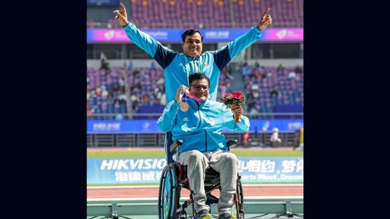 Dharambir Nain Takes Gold Medal, Pranav Soorma Wins Silver in Paris Paralympics 2024 