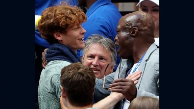 Jannik Sinner Gets a Hug From His Friend Seal After Winning US Open 2024 Title