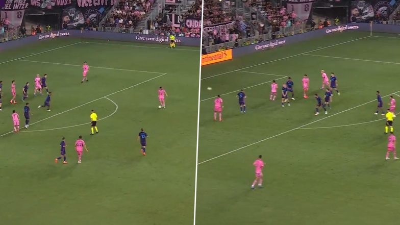 Lionel Messi Goal Video: Watch Star Striker Scoring Form Distance In Inter Miami vs Charlotte MLS 2024 Match