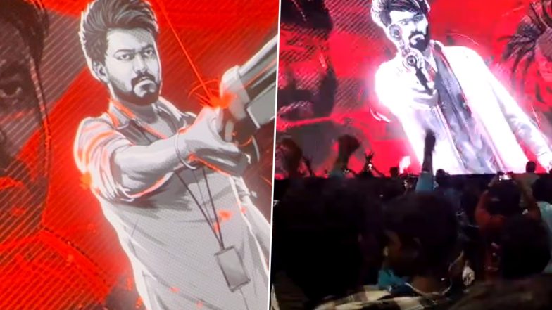 ‘The Greatest of All Time’: Thalapathy Vijay Fans Go Berserk As They React to His NEW Title Card in Theatres; Video Goes Viral – WATCH